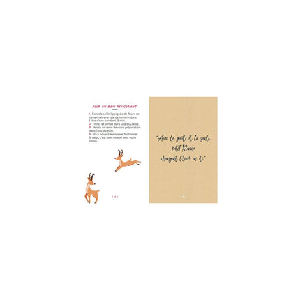 Coffret cuisine LAROUSSE Mon petit moment chaud bouillotte renne