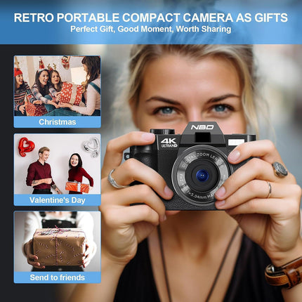Appareil photo Hybride NBD 2 batteries + Carte SD 32Go + Clé USB