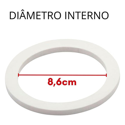 Joint BIALETTI x1 caoutchouc+ 1 filtre 10 tasses inox