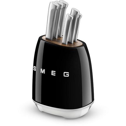 Bloc couteaux SMEG 6 pcs multi-usages