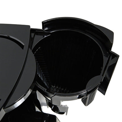 Cafetière programmable MELITTA Optima Timer Noir Acier Brossé