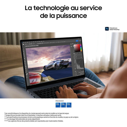 Ordinateur portable SAMSUNG Samsung Galaxy Book4 - Argent (NP754XGK-