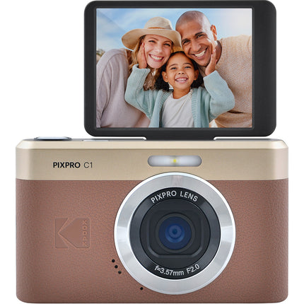Appareil photo Compact KODAK Pixpro C1 Black + Micro SD 16Go