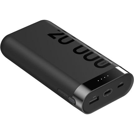 Batterie externe ESSENTIELB 20 000 mAh noir