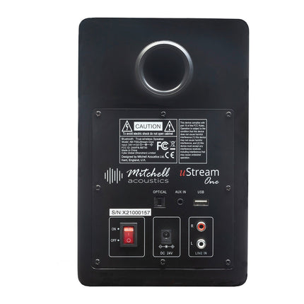 Enceinte résidentielle MITCHELL ACOUSTICS uStream one Noir