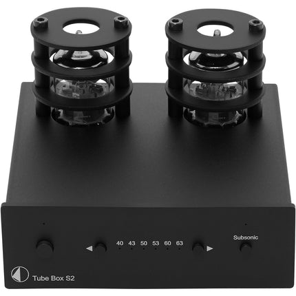 Préampli phono PRO-JECT Tube Box S2 Black