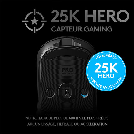 Souris Gamer Sans Fil LOGITECH G PRO X SUPERLIGHT 2 LIGHTSPEED