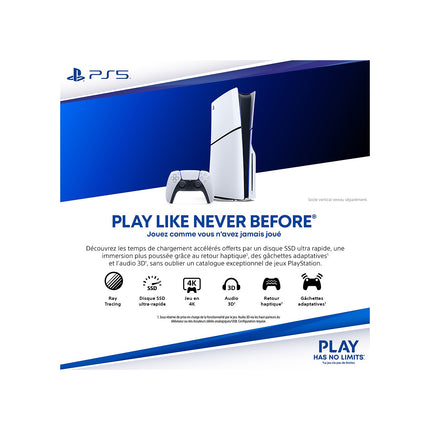 Console SONY PS5 Slim Digital Chassis E