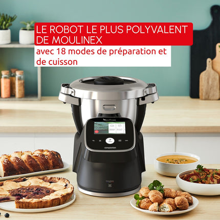 Robot cuiseur MOULINEX i-CompanionTouchPro3L airfryer HF93L8F0