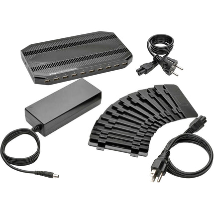 Station d'accueil EATON de recharge 10 ports USB avec supports d