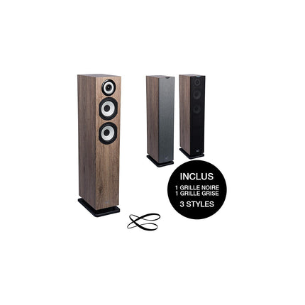 Enceinte colonne CABASSE JAVA MC40 Chene x1