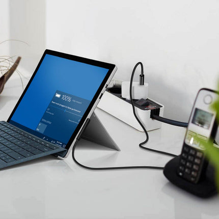 Chargeur secteur 4 SMARTS USB-C Microsoft Surface Recharge Rapide