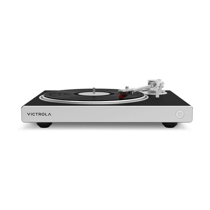 Platine vinyle VICTROLA ORTOFON 2M RED NOIR FACADE GRISE