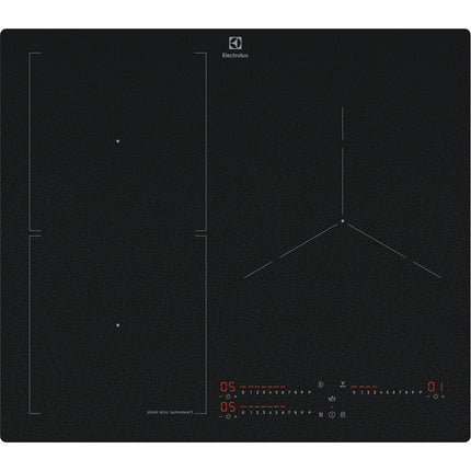 Plaque induction ELECTROLUX EIS62356IZ SaphirMatt SenseBoil Verre Anti-rayures 3 foyers
