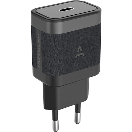 Chargeur + câble ADEQWAT USB-C 35W + Câble USB-C 1M Noir