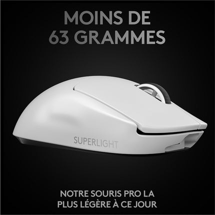 Souris Gamer Sans Fil LOGITECH G PRO X SUPERLIGHT 2 LIGHTSPEED