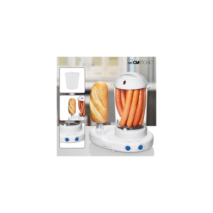 Machine à hot dog CLATRONIC Machine à Hot Dog et Cuiseur à oeufs Cla