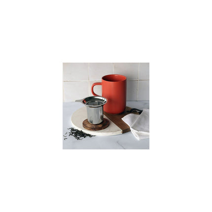 Théière OGO LIVING Tisanière Juliet paprika de grès 475 ml