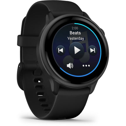Montre sport GARMIN Vivoactive 6 Forme et santé GPS AMOLED BT Wi-Fi 42 mm Bracelet Gray