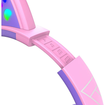 Casque POWERLOCUS PowerLocus Bobo Violet avec oreilles