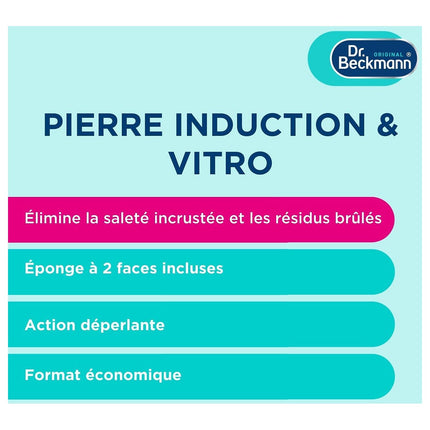 Pierre de nettoyage DR BECKMANN Pour induction & vitro