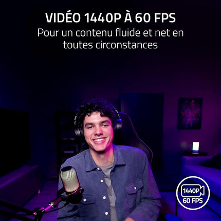 Webcam RAZER KIYO V2 X NOIR