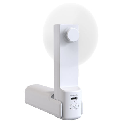 Batterie externe MUVIT Ventilateur Powerbank 3 en 1 blanc