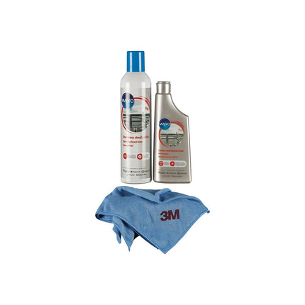 Kit d'entretien WPRO inox - 3 produits