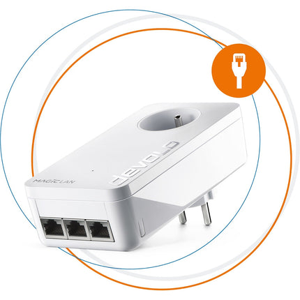CPL Filaire DEVOLO Magic 2 LAN Triple 3RJ45