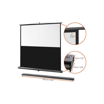 Ecran de projection CELEXON Ultramobile PRO 180x113