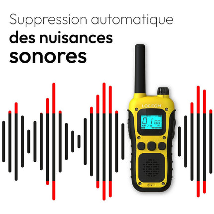 Talkie walkie LOGICOM Talkie Walkie Adventure Jaune