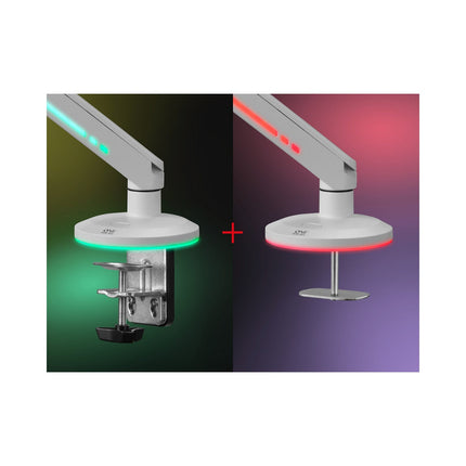 Support écran PC ONE FOR ALL écran 21/45'' blanc RGB inclinable