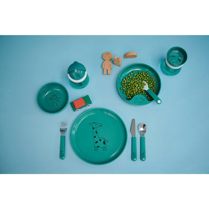 Coffret repas MEPAL bebe mio 3 pcs deep turquoise