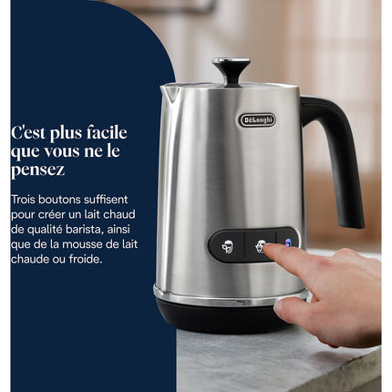 Mousseur à lait DELONGHI LatteMix Métal EMF3.W