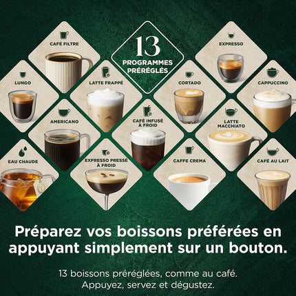 Expresso Broyeur NINJA Machine à café automatique AutoBarista Pro AE1052EU - Technologie GrindIQ