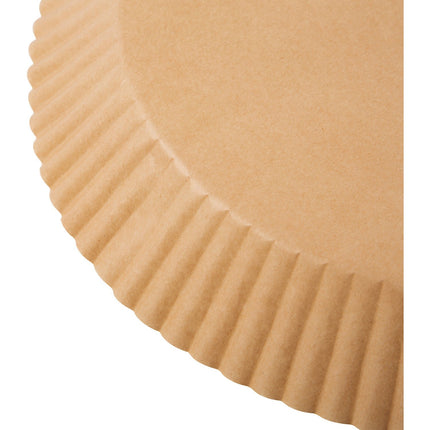 Papier ESSENTIELB Lot de 100 Feuilles Rondes 19cm Jetables Antiadhésif - Anti-salissure pour AirFryer et Four