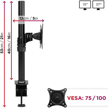 DURONIC Duronic DM451X1 Support d'écran PC à Pin