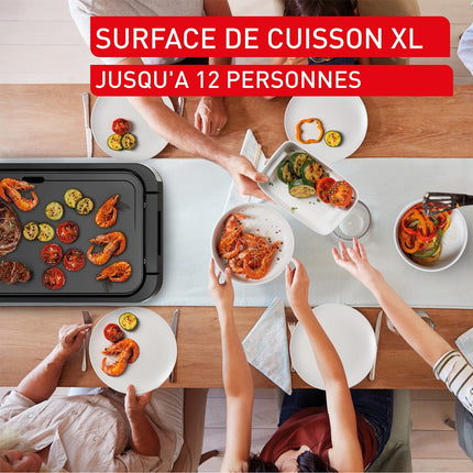 Plancha électrique TEFAL Giant modulo plaque ammovible CB632DF0