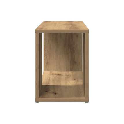 Meuble TV HELLOSHOP26 Meuble TV pratique bois d'ingénierie ave