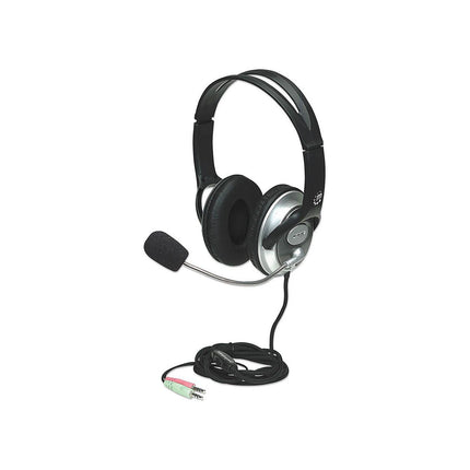 Micro-casque MANHATTAN Classique, Confortable, Double Jack 3.5