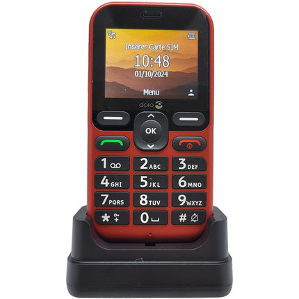 Téléphone portable DORO Leva L10 Rouge