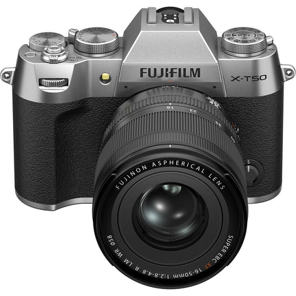 Appareil photo Hybride FUJIFILM Kit X-T50 Silver + XF16-50 WWI