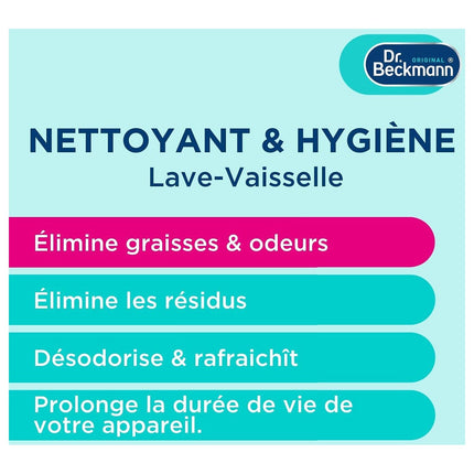 Nettoyant DR BECKMANN Hygiène Lave-Vaisselle 75g