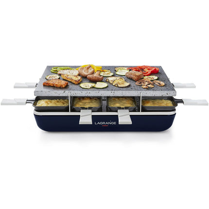 Raclette LAGRANGE element bleu abysse pierre de cuisson