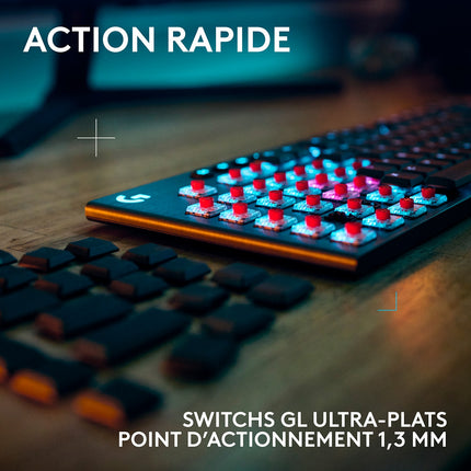 Clavier gamer sans fil LOGITECH G915 X Lightspeed Tactile