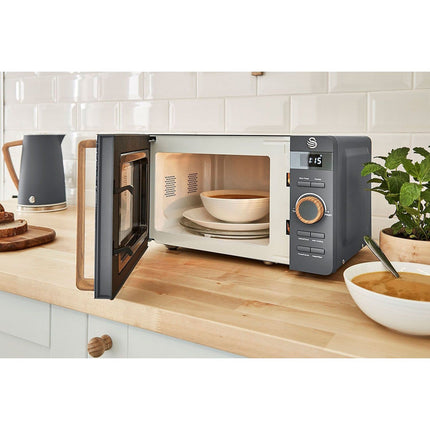 Micro ondes combiné SWAN SM22036GRYNEU Nordic Micro-ondes 20L