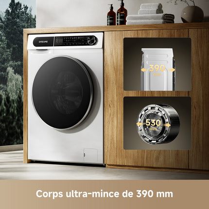 Lave linge compact DREAME DRWASHS6KGW S 6Kg