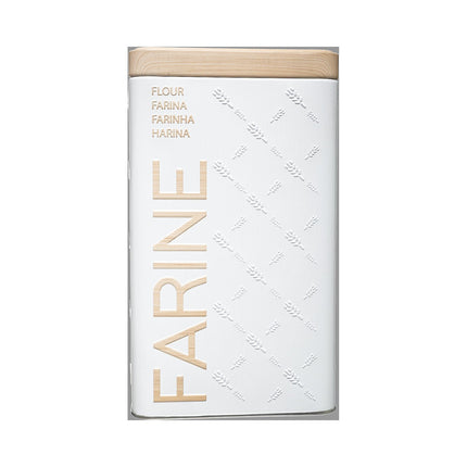 Boîte alimentaire 5FIVE Farine Scandi ED BR6 métal