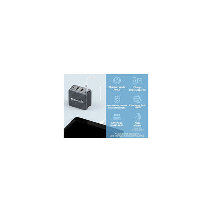 Chargeur console de jeux AVERMEDIA Core Go Noir