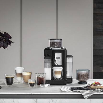 Expresso Broyeur DELONGHI FEB4455.B Rivelia Latte Noire